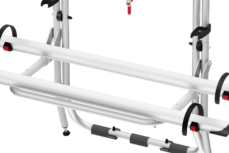 Fiamma VW T4 Fits T4 (1990 - 2003) also for models with lift roof Bike Rack - Fiamma bike racks for motorhomes and campervans designed for secure, reliable bicycle transport on the road - My Fiamma