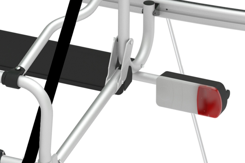 Fiamma Mercedes V Class Lift E-Bike Mercedes V Class IIIseries, Vito III series and Marco Polo III series witha single tailgate(2014) Bike Rack - Fiamma bike racks for motorhomes and campervans designed for secure, reliable bicycle transport on the road - My Fiamma