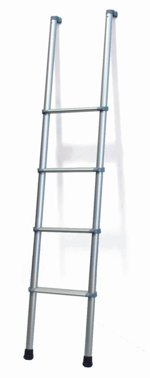 Deluxe 4B (4-step interior ladder, 150cm, aluminium, 150kg max) - Fiamma ladders for caravans and motorhomes providing safe, stable roof access for maintenance and storage - My Fiamma