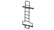 Deluxe DJ Ducato H3 (7-step ladder, Deep Black, for H3 roof) - Fiamma ladders for caravans and motorhomes providing safe, stable roof access for maintenance and storage - My Fiamma