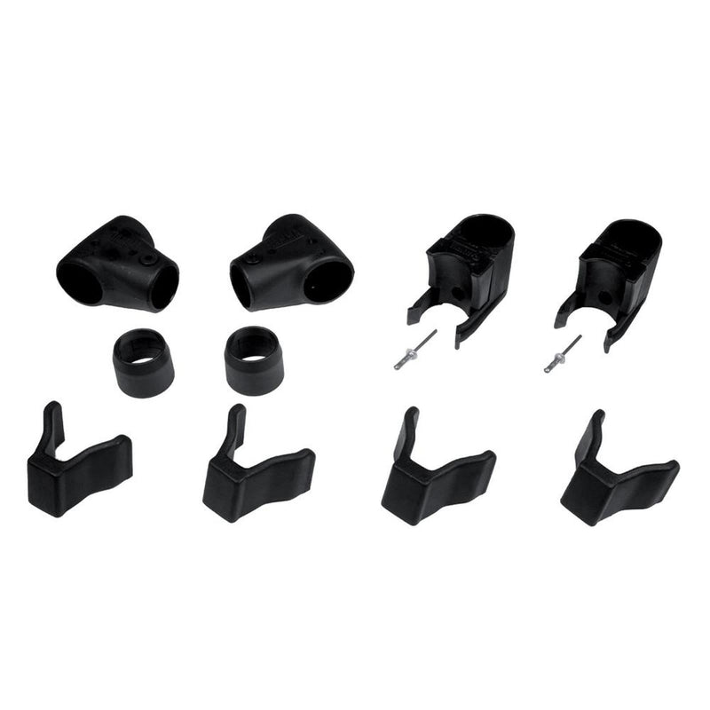 Fiamma C/B Pro Upgrade Kit Black (98656-788) - Fiamma wall installation adapters enabling secure awning mounting across different vehicle types - My Fiamma