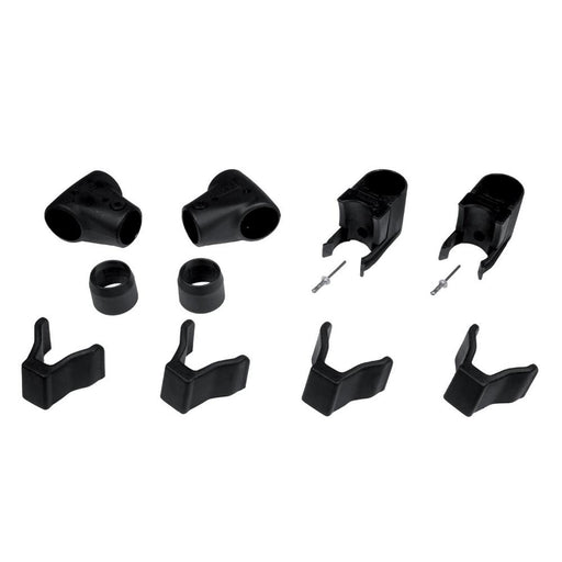 Fiamma C/B Pro Upgrade Kit Black (98656-788) - Fiamma wall installation adapters enabling secure awning mounting across different vehicle types - My Fiamma