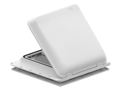 Fiamma Turbo-Vent Premium - 12V Roof Fan 40x40 - White - Variable Speed - Fiamma rooflights for caravans and motorhomes delivering natural light, ventilation and weatherproof roof openings - My Fiamma