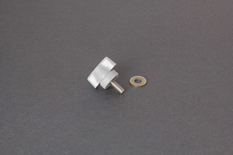 Fiamma Leg Knob and Washer tightening screw for upright awning legs (98655-452) - Fiamma wall installation adapters enabling secure awning mounting across different vehicle types - My Fiamma