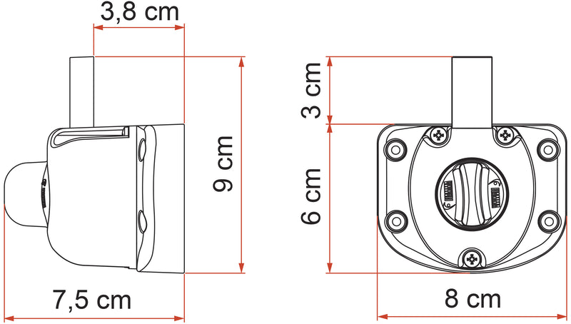 Fiamma Safe Door Guardian Transit – Cab Door Security Reinforcement – Ford Transit 09/2009> - Fiamma Safe Door and Guardian locks offering reinforced security for vehicle entrances and storage compartments - My Fiamma