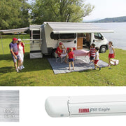 Fiamma F65eagle Ducato 399 Awning - Polar White (08540H01R) 12V Auto Winch Roof Mounted - Fiamma wall installation adapters enabling secure awning mounting across different vehicle types - My Fiamma
