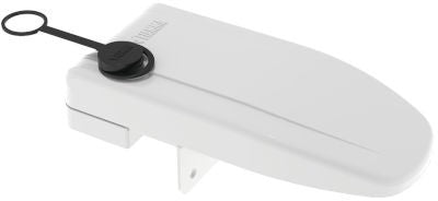 Fiamma Safe Door Magnum Frame – Frame-Mounted External Security Lock – 20 cm – White Aluminium - Fiamma Safe Door and Guardian locks offering reinforced security for vehicle entrances and storage compartments - My Fiamma