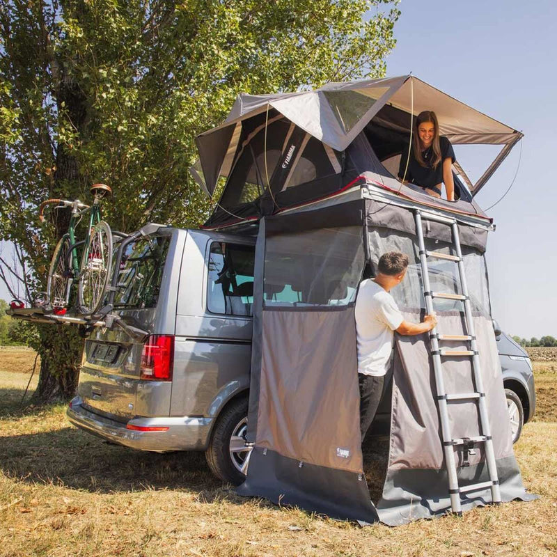 Fiamma Privacy Moonlight Tent 180 (08893-01-) - Fiamma wall installation adapters enabling secure awning mounting across different vehicle types - My Fiamma