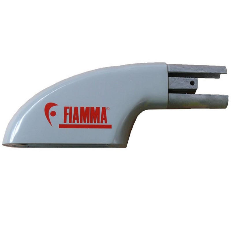 Fiamma L/H Roof Rail End Cap (98658-062) - Fiamma wall installation adapters enabling secure awning mounting across different vehicle types - My Fiamma