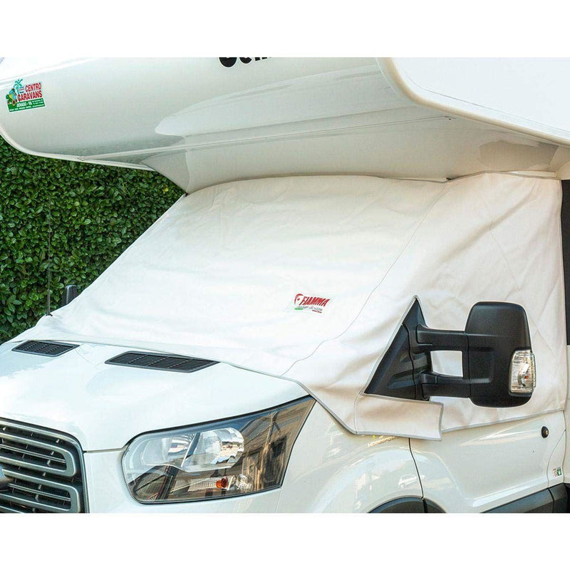 Fiamma Coverglas Ford Transit 06344C01- - Fiamma wall installation adapters enabling secure awning mounting across different vehicle types - My Fiamma