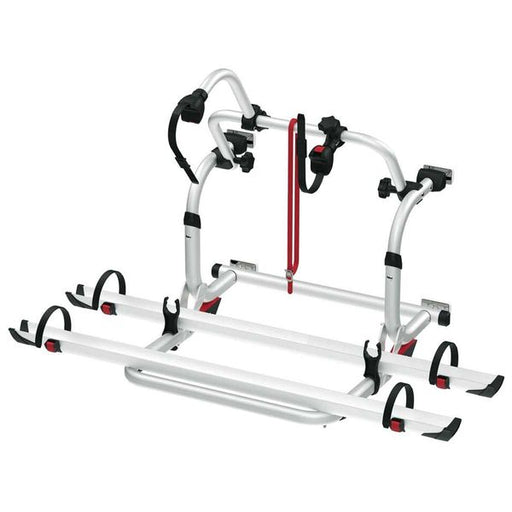 Carry-Bike Pro C – Standard (Motorhomes, short vertical frame 40–80cm, 2–4 bikes, Rail Plus) - Fiamma bike racks for motorhomes and campervans designed for secure, reliable bicycle transport on the road - My Fiamma