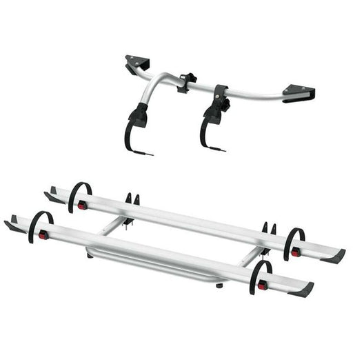 Carry-Bike Garage Standard (Rail Quick Pro, 2–3 bikes, max load 50kg, 128 × 45cm) - Fiamma bike racks for motorhomes and campervans designed for secure, reliable bicycle transport on the road - My Fiamma