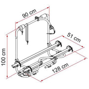 Fiamma Carry-Bike Caravan XL A Pro 300 (02096-91-) - Fiamma bike racks for motorhomes and campervans designed for secure, reliable bicycle transport on the road - My Fiamma