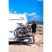 Caravan XL A Pro 200 - Fiamma bike racks for motorhomes and campervans designed for secure, reliable bicycle transport on the road - My Fiamma