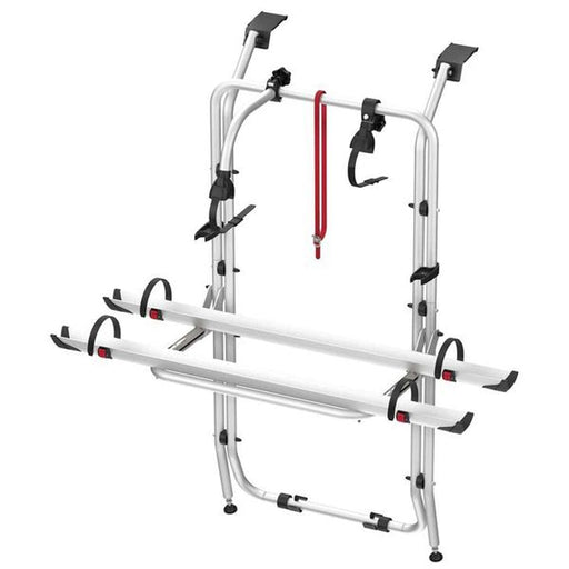 Fiamma Carry-Bike Vivaro / Trafic / Talento (fits Renault Trafic II, Opel Vivaro A, Vauxhall Vivaro A, Nissan Primastar I–II 2001–2014 H1, Rail Plus, 2–4 bikes / 2 E-Bike) - Fiamma bike racks for motorhomes and campervans designed for secure, reliable bicycle transport on the road - My Fiamma