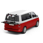 Fiamma VW T6 Pro Deep Black ** Fits VW T6 Transporter / Caravelle / Multivan / California  (2014) Bike Rack - Fiamma bike racks for motorhomes and campervans designed for secure, reliable bicycle transport on the road - My Fiamma