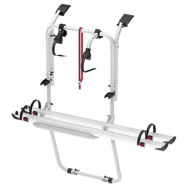 Fiamma Carry-Bike Vivaro / Trafic / Talento D (fits Renault Trafic III, Nissan NV300, Fiat Talento ?2014 H1, Opel Vivaro B, Vauxhall Vivaro B ?2014–?2018 H1, Rail Plus, 2–2 bikes / 2 E-Bike, Deep Black) - Fiamma bike racks for motorhomes and campervans designed for secure, reliable bicycle transport on the road - My Fiamma