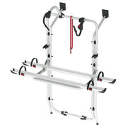 Fiamma Carry-Bike Mercedes Vito (fits Viano I, Vito I, Marco Polo I with single rear door 1996–2003, Rail Plus, 2–4 bikes / 2 E-Bike) - Fiamma bike racks for motorhomes and campervans designed for secure, reliable bicycle transport on the road - My Fiamma