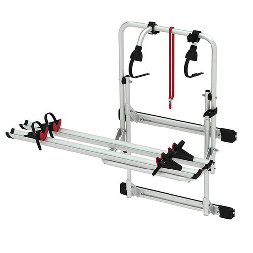 Fiamma Carry-Bike 200 DJ Ducato <2006 (Deep Black) (fits Fiat Ducato II, Citroën Jumper I, Peugeot Boxer I ?2000–2006 H2; Mercedes Sprinter I / T1N ?1995–2006 H2) - Fiamma bike racks for motorhomes and campervans designed for secure, reliable bicycle transport on the road - My Fiamma