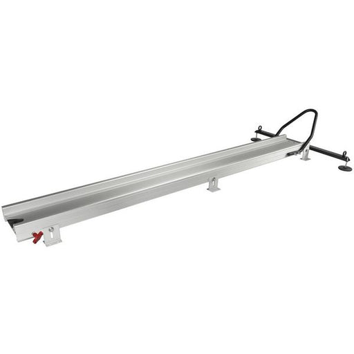 Carry-Moto Pro (professional, front wheel chock, fastening straps, telescopic ramp, variable ramp angle, 200kg max load, wheel width ?16cm, ramp extension 155cm, 15.4kg weight) - Fiamma garage storage solutions for motorhomes enabling organised, space-efficient gear management - My Fiamma