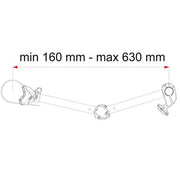 Bike-Block Pro S D2 (Ø25–100mm, 360° rotation, anti-theft buttonhole, 0.7kg) - Fiamma bike rack accessories providing enhanced security, mounting options and travel practicality - My Fiamma