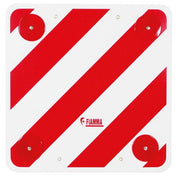 Fiamma Plastic Signal (non type-approved plastic protruding load sign with 4 reflectors, 50×50cm, 0.2kg) - Fiamma Carry-Bike accessories and covers offering weather protection and enhanced functionality for mounted bike racks - My Fiamma