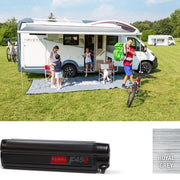 F35pro 300 Rail Installation Awning - Fiamma rail-mounted awnings offering flexible installation on vans with factory or aftermarket fit rails - My Fiamma