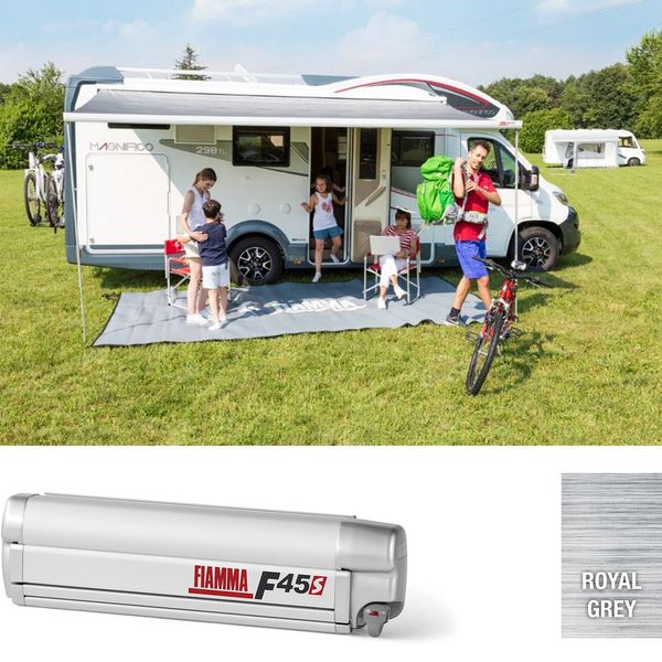 F35pro 300 Rail Installation Awning - Fiamma rail-mounted awnings offering flexible installation on vans with factory or aftermarket fit rails - My Fiamma