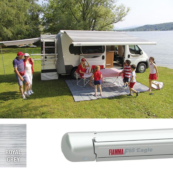 F65eagle 400* Roof Installation Awning - Fiamma roof-mounted awnings designed for secure rooftop installation and reliable shade on campervans and motorhomes - My Fiamma