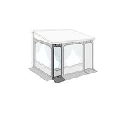 Fiamma Front Panel 100 For Fiamma PR F45/F65/F80/Zip/CS Zip XL (08364E01-) - Fiamma panels and enclosures for caravans and motorhomes, designed to create shaded, sheltered outdoor living spaces - My Fiamma
