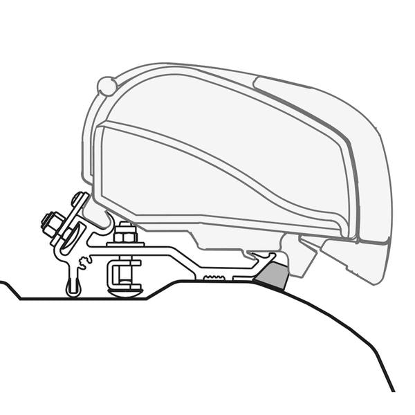 Kit Rain Guard Slim F80s Ducato *** - Fiamma rain guards and covers designed to prevent water ingress and protect awnings and vehicle edges - My Fiamma