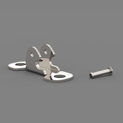 Fiamma F45/F65/F80 Right Leg Support Foot 98667-017 - Fiamma wall installation adapters enabling secure awning mounting across different vehicle types - My Fiamma