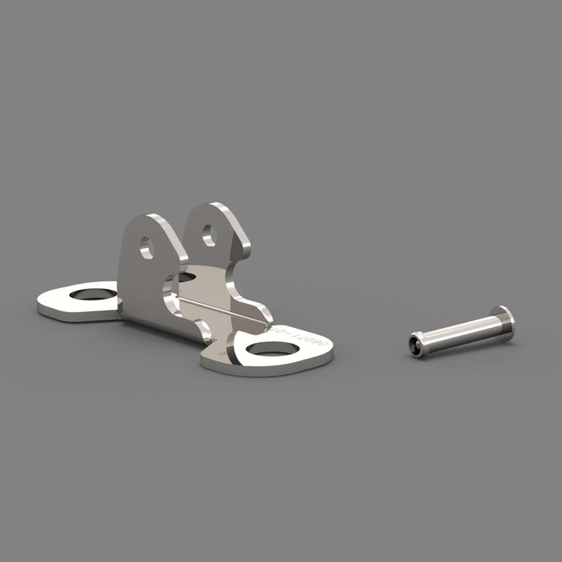 Fiamma F45/F65/F80 Right Leg Support Foot 98667-017 - Fiamma wall installation adapters enabling secure awning mounting across different vehicle types - My Fiamma