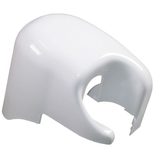 Fiamma F45i Awning Right Hand End Cap Polar White Replacement Spare - Fiamma wall installation adapters enabling secure awning mounting across different vehicle types - My Fiamma