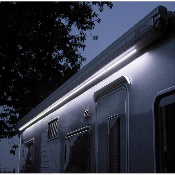 Fiamma LED Awning Case 3m (98655-914) - Fiamma wall installation adapters enabling secure awning mounting across different vehicle types - My Fiamma