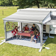 Fiamma Privacy Ultra Light 350 – fits 350 cm awning · height 230–280 cm · depth 250 cm - Fiamma panels and enclosures for caravans and motorhomes, designed to create shaded, sheltered outdoor living spaces - My Fiamma