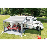 Fiamma Privacy Ultra Light 350 – fits 350 cm awning · height 230–280 cm · depth 250 cm - Fiamma panels and enclosures for caravans and motorhomes, designed to create shaded, sheltered outdoor living spaces - My Fiamma