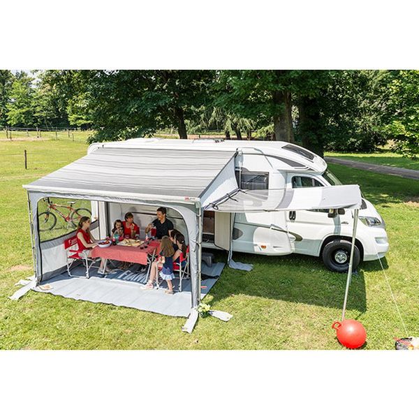 Fiamma Privacy Ultra Light 350 – fits 350 cm awning · height 230–280 cm · depth 250 cm - Fiamma panels and enclosures for caravans and motorhomes, designed to create shaded, sheltered outdoor living spaces - My Fiamma