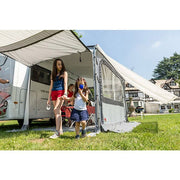 Fiamma Privacy Ultra Light Van 260 – fits 260 cm awning · height 180–220 cm · depth 200 cm - Fiamma panels and enclosures for caravans and motorhomes, designed to create shaded, sheltered outdoor living spaces - My Fiamma