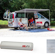 F35pro 300 Rail Installation Awning - Fiamma rail-mounted awnings offering flexible installation on vans with factory or aftermarket fit rails - My Fiamma