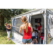 Privacy Room CS XL 550 Fits 550 cm, depth 250 cm - Fiamma panels and enclosures for caravans and motorhomes, designed to create shaded, sheltered outdoor living spaces - My Fiamma