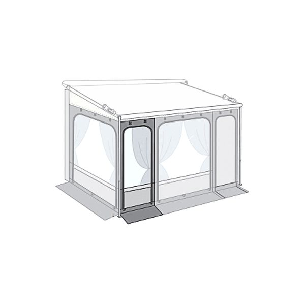 Panel R (Extension 130 cm) - Fiamma panels and enclosures for caravans and motorhomes, designed to create shaded, sheltered outdoor living spaces - My Fiamma