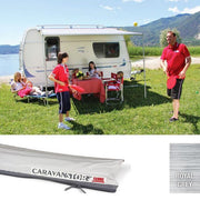 CaravanStore / XL 310 Rail Installation Awning - Fiamma rail-mounted awnings offering flexible installation on vans with factory or aftermarket fit rails - My Fiamma