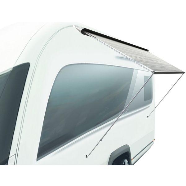 CaravanStore / XL 550** Rail Installation Awning - Fiamma rail-mounted awnings offering flexible installation on vans with factory or aftermarket fit rails - My Fiamma
