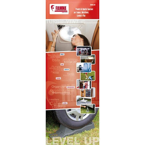 Fiamma Qmp Totem (99501-176) - Fiamma wall installation adapters enabling secure awning mounting across different vehicle types - My Fiamma