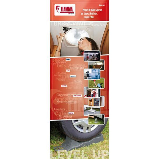 Fiamma Qmp Totem (99501-176) - Fiamma wall installation adapters enabling secure awning mounting across different vehicle types - My Fiamma