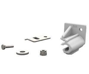 Fiamma Fixing Kit For Left Leg F45Til / F45L 98655-261 - Fiamma wall installation adapters enabling secure awning mounting across different vehicle types - My Fiamma