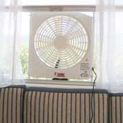 Fiamma Turbo-Kit Portable 12V Fan - Hanging/Table - 24cm - With Cigar Plug - Fiamma rooflights for caravans and motorhomes delivering natural light, ventilation and weatherproof roof openings - My Fiamma