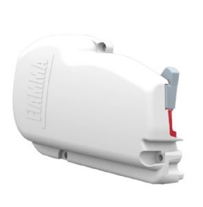 Fiamma Left Hand End Cover F45S Polar White 98655-539 - Fiamma wall installation adapters enabling secure awning mounting across different vehicle types - My Fiamma