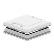 Fiamma Vent 50 Rooflight - 50x50cm - White - 4-Way Opening with Blind & Flyscreen - Fiamma rooflights for caravans and motorhomes delivering natural light, ventilation and weatherproof roof openings - My Fiamma